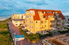 Ferienwohnung in Wangerooge (Nordseebad) - Strandvilla Marina 18, Balkon mit Meerblick